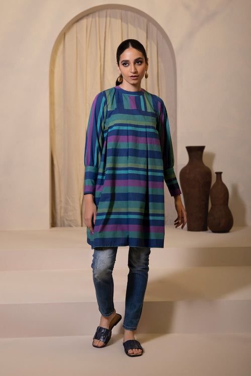 Sapphire - Multi Yarn Dyed Shirt