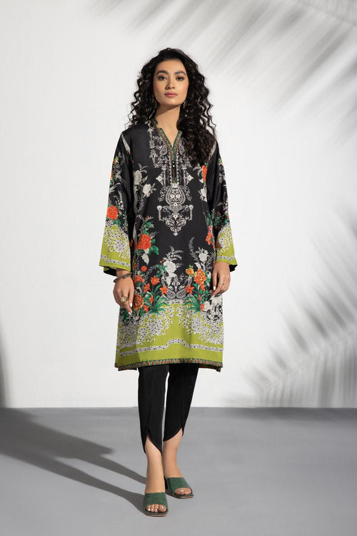 Sapphire - Printed Silk Shirt