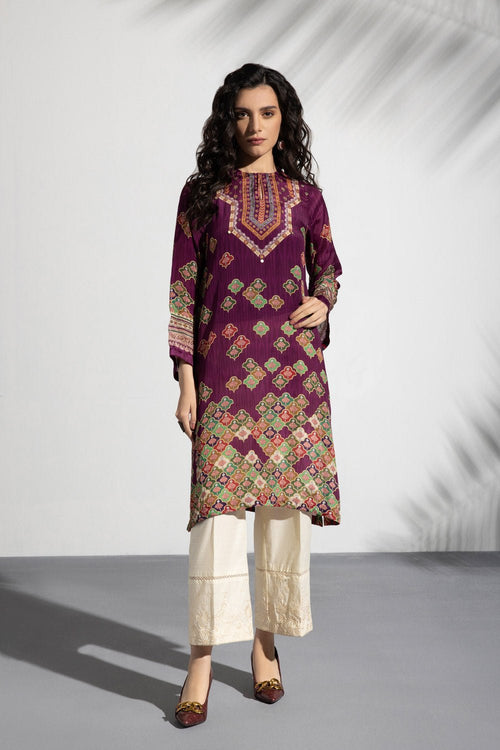 Sapphire - Printed Silk Shirt