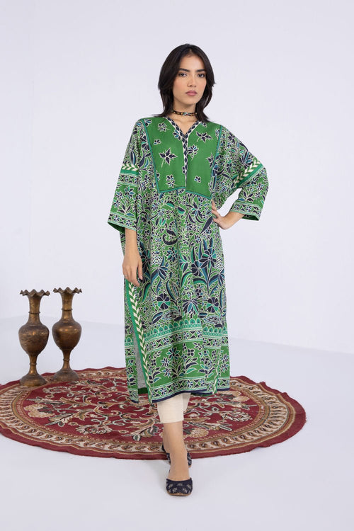 Sapphire- Printed Khaddar Shirt
