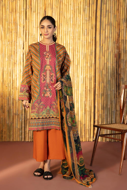Sapphire- 2 Piece - Embroidered Lawn Suit