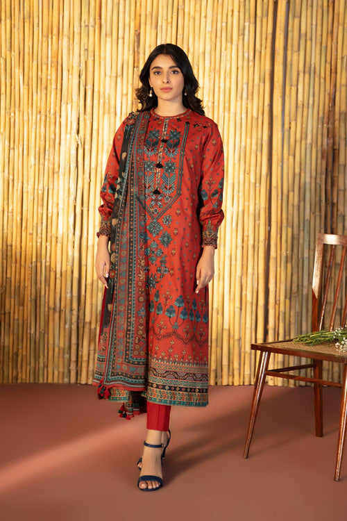 Sapphire- 2 Piece - Embroidered Lawn Suit