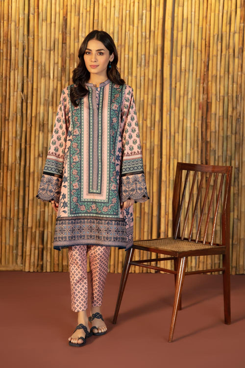 Sapphire- 2 Piece - Embroidered Lawn Suit