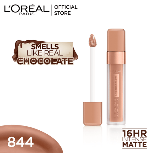 Loreal Paris- Infallible Les Chocolats Liquid Lipstick - 844 Sweet Tooth
