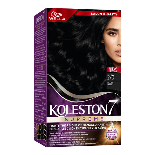 Wella - Koleston Supreme Hair Color 2/0 Black