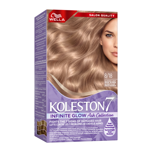 Wella - Koleston Supreme Hair Color Infinite Glow Ash 8/18 Glowing Light Pearl Blonde