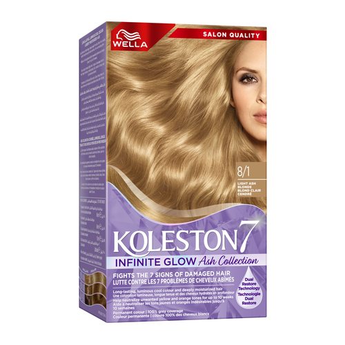 Wella - Koleston Supreme Hair Color Infinite Glow Ash 8/1 Light Ash Blonde