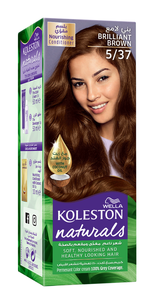 Wella - Koleston Naturals Hair Color 5/37 Brilliant Brown