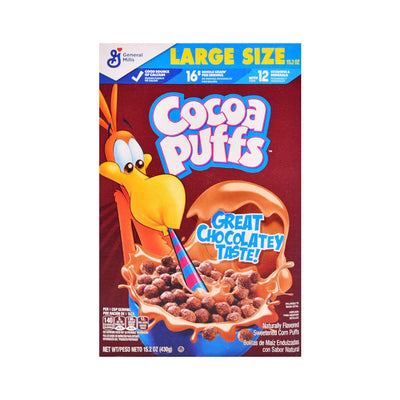 GENERAL MILLS CEREAL COCOA PUFFS LARGE SIZE 430G