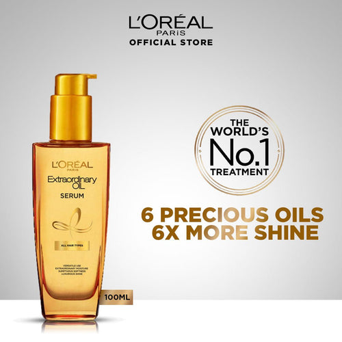 L'oreal Paris- Elvive Extraordinary Oil Serum For All Hair Types, 100 Ml