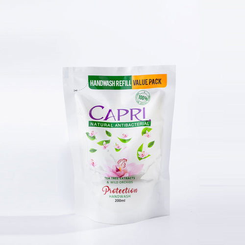 Capri Tea Extracts & Wild Orchids Handwash - Refill Pack - 200ml