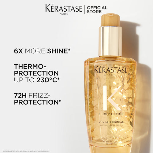 Kerastase- Elixir Ultime Originale Hair Oil 100 Ml - Add Shine To Dull Hair.