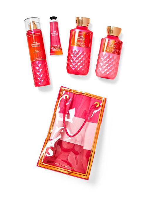 Bath & Body Works - Pink Pineapple Sunrise Gift Bag
