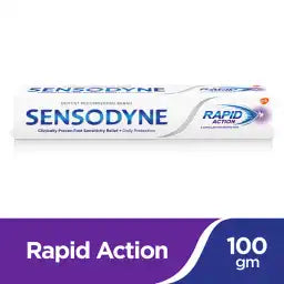 Sensodyne Rapidaction 100gm Cp 50 Off