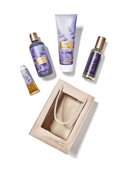 Bath & Body Works Lavendar Vanilla Gift Box Set