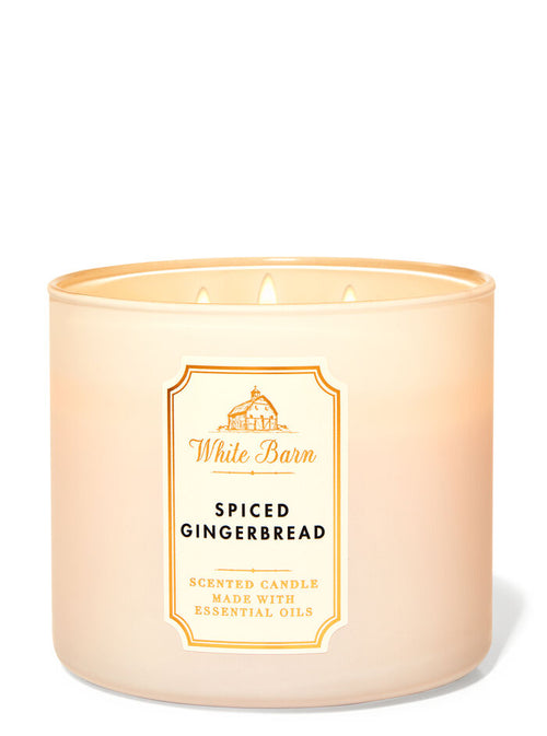 Bath & Body Works Spiced Gingerbread 3 Wick Candles 414gms