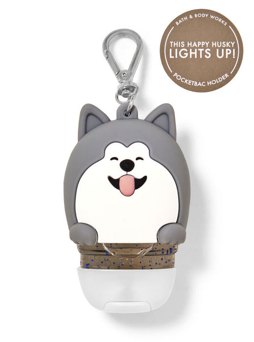 Bath & Body Works - Happy Husky Sanitizer Holders