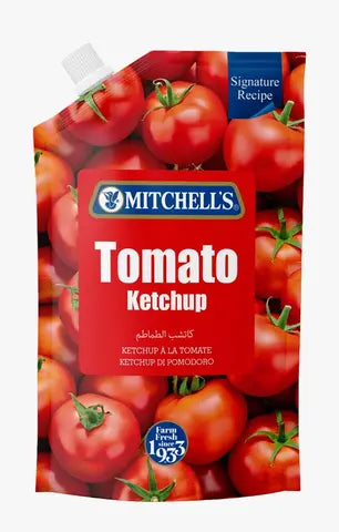 MITCHELLS TOMATO KETCHUP POUCH 400 GM
