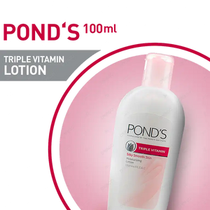Ponds Triple Vitamin Moisturizing Lotion 100ml