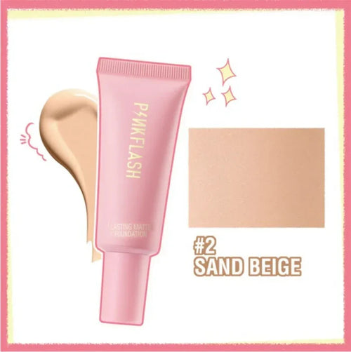 Pinkflash Waterproof Long-lasting Oil Control Matte Texture Foundation 20ml