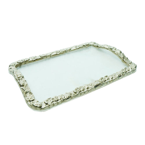 TRAY ACRYLIC SILVER SMALL 2003