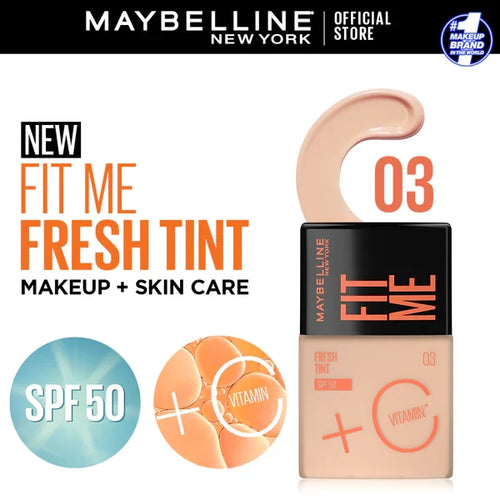Maybelline New York- Fit Me Tint - 03 - 120, 30ml
