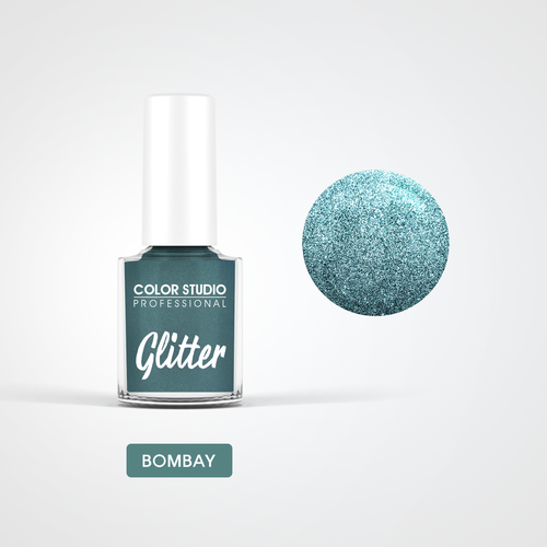 Color Studio - Glitter Nail Colors - Bombay Saphire 04