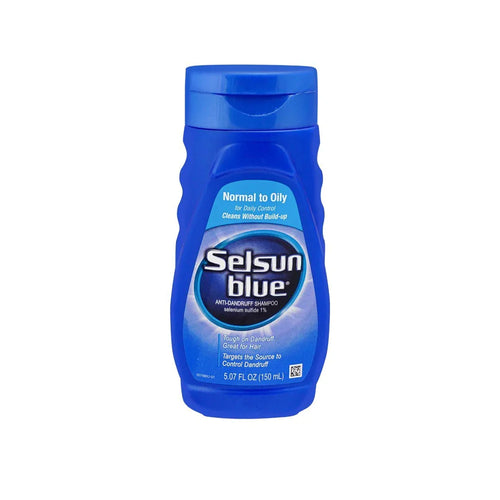 SELSUN BLUE ANTI DANDRUFF SHAMPOO NORMAL TO OILY 180ML