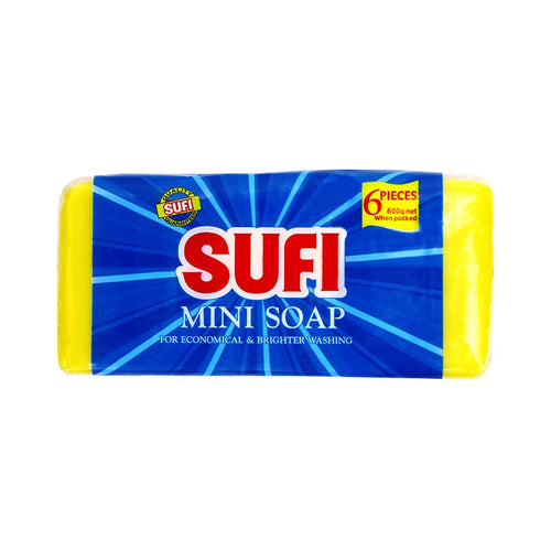 SUFI MINI SOAP 6PC 600 GM