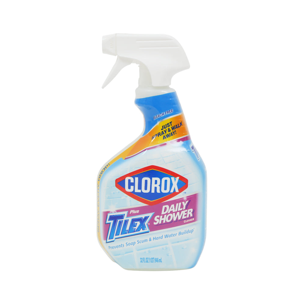 CLOROX CLEANER SPRAY TILEX PLUS DAILY SHOWER 946 ML