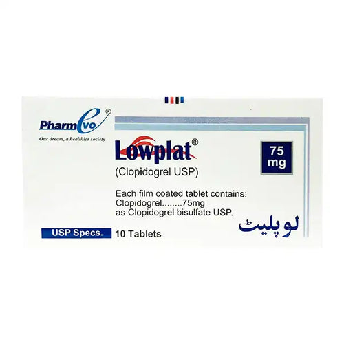 Lowplat Tablets 75mg - 10 Tablets