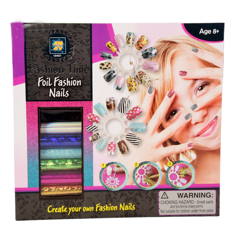 BX12431E FASHION TIME NAIL ART SET  ID