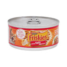 PURINA FRISKIES CAT FOOD WITH CHICKEN AVEC POULET 156 GM
