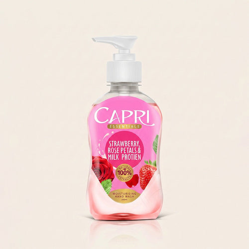 Capri Strawberry & Rose Petals Handwash - 200ml