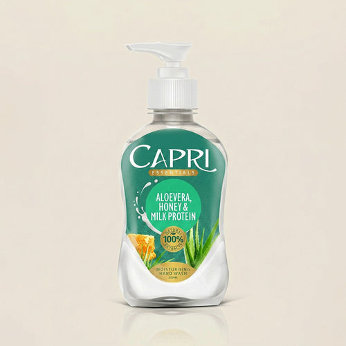 Capri - Aloevera, Honey & Milk Protein Handwash - 450ml
