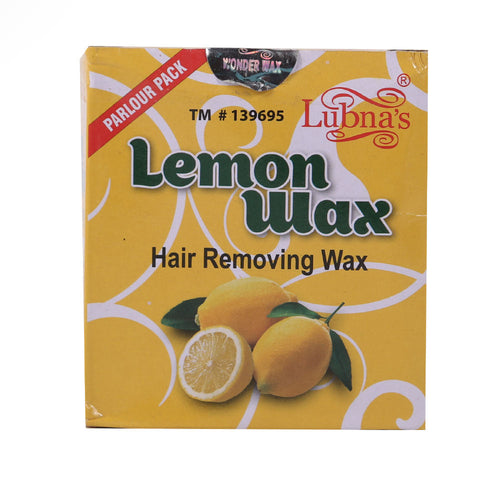 LUBNAS LEMON WAX FOR HAIR REMOVING LARGE