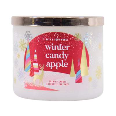 BBW WINTER CANDY APPLE SCENTED CANDLE