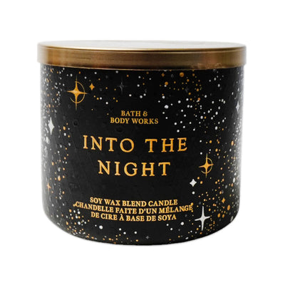BATH & BODY WORKS CANDLE 3 WICK INTO THE NIGHT 41 G