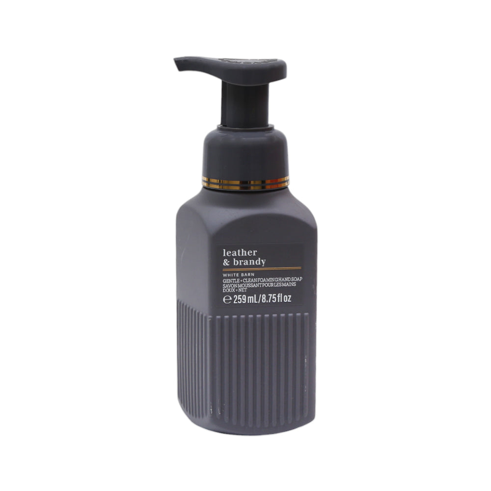 BBW LEATHER & BRANDY GENTLE & CLEAN FOAMING HAND SOAP 295ML