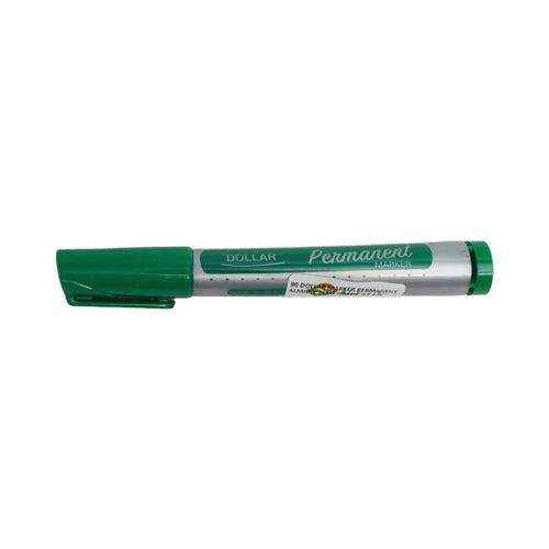 90 Dollar Marker Permanent Almark 2Mm Green