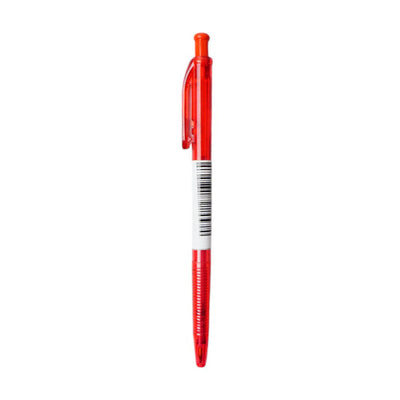 BP1 DOLLAR BALL PEN CLIPPER PLUS RED 1PC