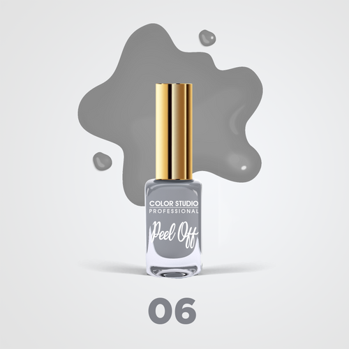 Color Studio - Peel Off Nail Colors 06 Demure