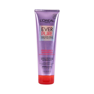 LOREAL SHAMPOO EVER PURE FRIZZ DEFY MARULA OIL 250 ML