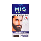 VINCE HIS ONLY BEARD & MUSTACHE COLOR (BM 04) MEDIUM BROWN