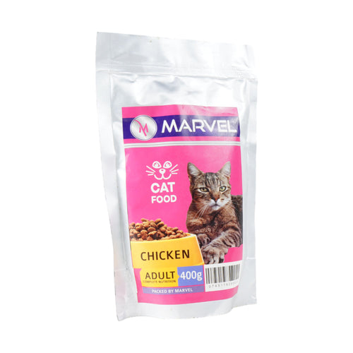 MARVEL CAT FOOD ADULT 400GM