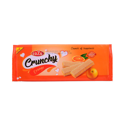 EAZU CRUNCHY WAFER (ORANGE) 75 GM
