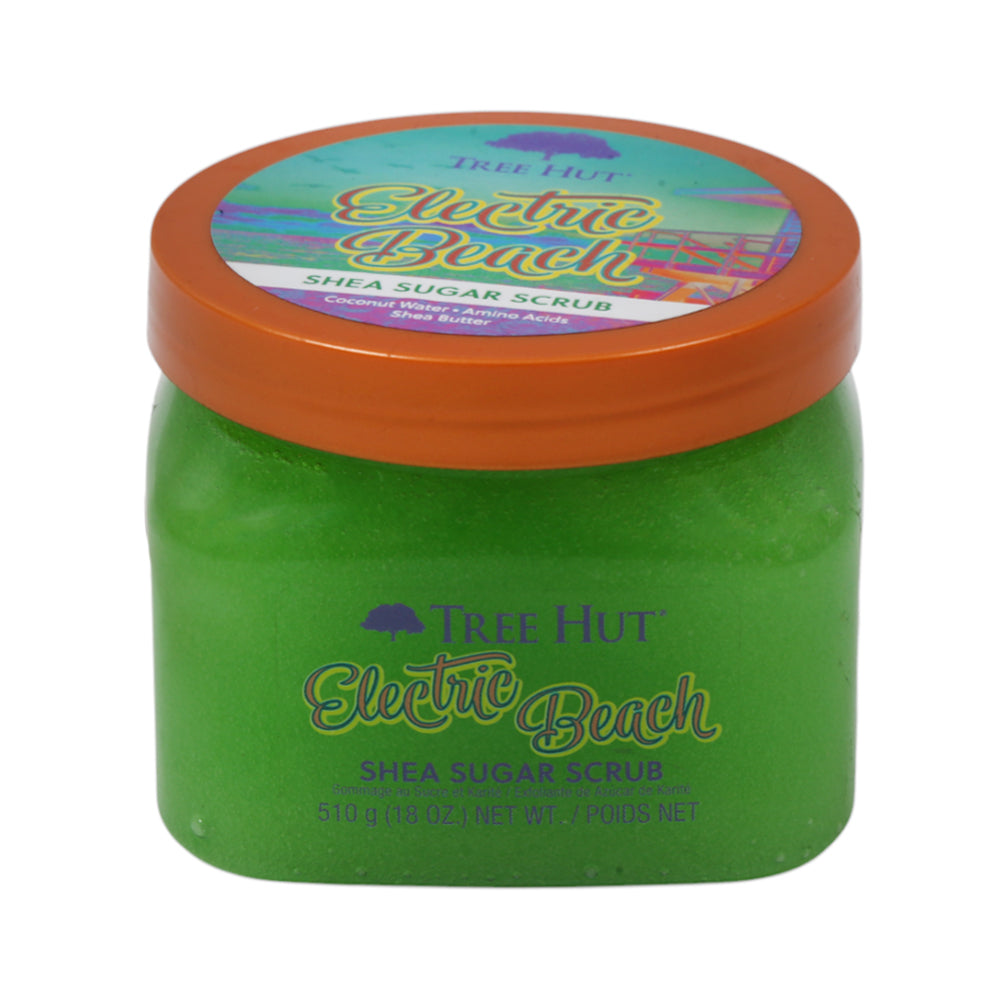 TREE HUT ELECTRIC BEACH SHEA SUGAR SCRUB 510G