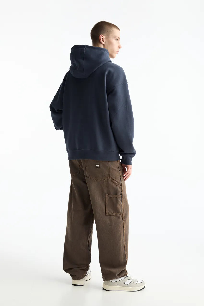 Vybe - Men Basic Hoodie - Navyblue