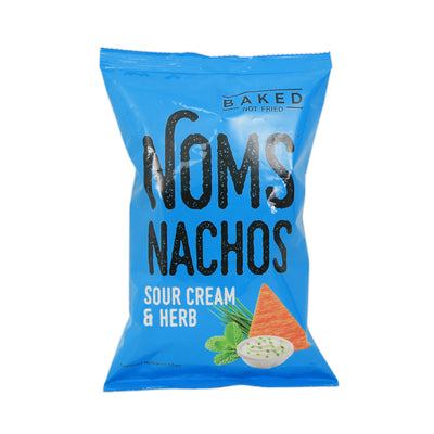 NOMS SOUR CREAM & HERB CHIPS 64 GM