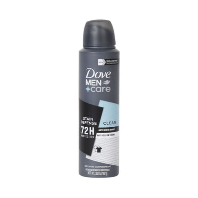 DOVE MEN CARE BODY SPRAY STAIN DEFENSE CLEAN 107 ML